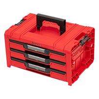 qbrick pro 2.0 expert - Q-Brick QBRICK PRO įrankių dėžė su 3 stalčiais 2.0 EXPERT Raudonas - 3 nuotrauka