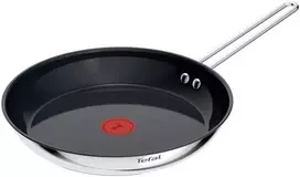 Tefal Nordica H8710255, 20 cm, nerūdijančio plieno keptuvė