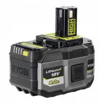 akumuliatorius 8 ah 18v - Ryobi RB1880T, 18 V, 8.0 Ah, Li-ion, ONE+ - 3 nuotrauka