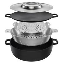37 5 30 - Fiskars Norden Grill Chef grilio keptuvė, 30 cm - 4 nuotrauka