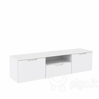 TV staliukas Forte Sienna SNNT131-V29, baltos spalvos