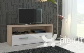 TV staliukas Tirana, ąžuolo/baltos spalvos