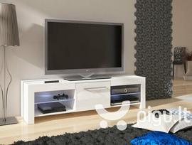 TV staliukas Flex, baltas