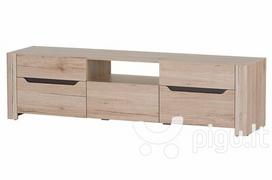 TV staliukas Desjo 20, rudas