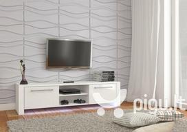 TV staliukas Helix, baltas