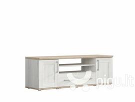 TV staliukas Romance RTV2D2S, baltas/rudas