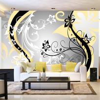 Fototapetas Artgeist Art-Flowers (Yellow), 245 cm x 350 cm