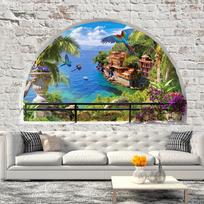 Fototapetas Artgeist Window In Paradise MFT1198SAM, 105 cm x 147 cm