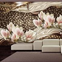 Fototapetas Artgeist Pearls And Magnolias 3XLFT125SAM, 256 cm x 343 cm