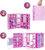 barbes spinta - Mattel Barbie Dream Closet 3.0 su lėle (HXD58), 29 cm - 2 nuotrauka
