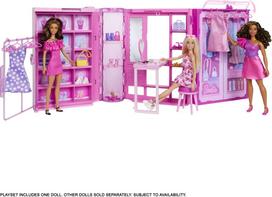 barbes spinta - Mattel Barbie Dream Closet 3.0 su lėle (HXD58), 29 cm - 4 nuotrauka