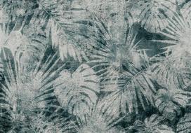 Fototapetas Artgeist Exotic Nature In The Jungle - Floral Landscape With Leaves With Patterns, 280 cm x 400 cm