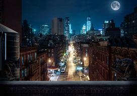 Fototapetas Artgeist Sleepy New York LNEW011016SAM, 140 cm x 196 cm