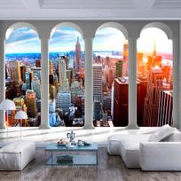 Fototapetas Artgeist Pillars And New York, 245 cm x 350 cm