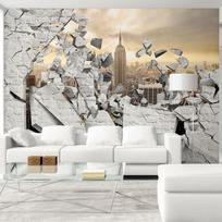 Fototapetas Artgeist Ny - City Behind The Wall 4XLFT113SAM, 280 cm x 280 cm