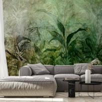 Fototapetas Artgeist Green Fog, 140 cm x 140 cm