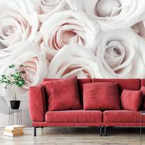 Fototapetas Artgeist Satin Rose (Pink) 5XLFT1783, 315 cm x 315 cm