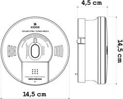 anglies monoksido detektorius - Kidde K10SCO - 4 nuotrauka