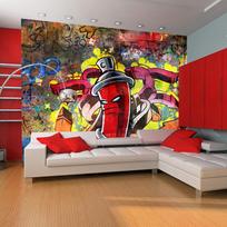 Fototapetas Artgeist Graffiti Monster FTNT1573SAM, 270 cm x 270 cm