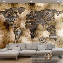 Fototapetas Artgeist Old World Map SNEW010666, 70 cm x 100 cm