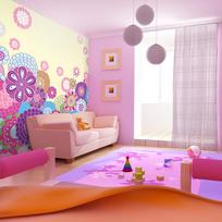 Fototapetas Artgeist Happy Meadow 4XLFTNT1250SAM, 309 cm x 309 cm