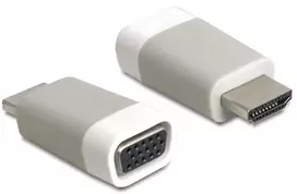 d sub kabelis - Delock Adapter HDMI-A to VGA - 2 nuotrauka