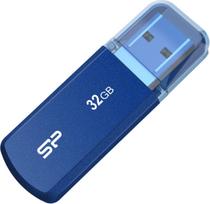3 0 usb flash - Silicon Power flash drive 32GB Helios 202, blue | SP032GBUF3202V1B - 2 nuotrauka