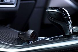 18w ikroviklis - Automobilinis įkroviklis Forcell CC50-2A36W Dual USB, 2 x USB 3.0, juoda, 36 W - 2 nuotrauka