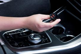 18w ikroviklis - Automobilinis įkroviklis Forcell CC50-2A36W Dual USB, 2 x USB 3.0, juoda, 36 W - 6 nuotrauka
