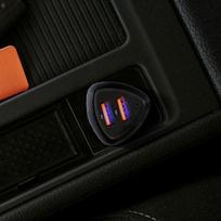 18w ikroviklis - Automobilinis įkroviklis Forcell CC50-2A36W Dual USB, 2 x USB 3.0, juoda, 36 W - 16 nuotrauka