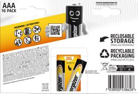 alkaline battery aaa - Energizer battery Alkaline Power AAA CHP16 | 7638900438628 - 2 nuotrauka