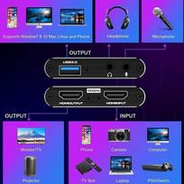 usb video adapteris - Adapteris RoGer HDMI/USB 3.0/HDCP 2.2 - 3 nuotrauka