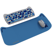 editing keyboard - CANYON HSET-W6 EN Keyboard Mouse Kitty Edition AAA АА Wireless Blue | CNS-HSETW6BL - 6 nuotrauka
