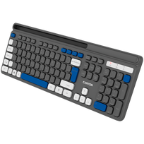 klaviatura zaidimams - CANYON keyboard HKB-W03 EN AAA Wireless Grey | CNS-HKBW03DG - 5 nuotrauka