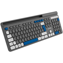 klaviatura zaidimams - CANYON keyboard HKB-W03 EN AAA Wireless Grey | CNS-HKBW03DG - 6 nuotrauka