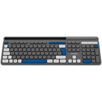 klaviatura zaidimams - CANYON keyboard HKB-W03 EN AAA Wireless Grey | CNS-HKBW03DG - 7 nuotrauka
