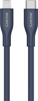 usb c to lightning cable - CANYON cable CLNM60 C-L 60W MFI 1m Silicon Blue | CNS-CLNM60SC10DB - 3 nuotrauka