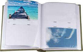 nuotraukos 10x15 - Album B 10x15/200M Canvas, green | 10255 - 3 nuotrauka