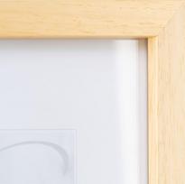 remelis 60x90 - Cubo photo frame 60x90, natural (VF2276) | 21433 - 3 nuotrauka