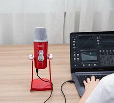 boya - Boya BY-PM700R USB mikrofonas, Raudona (Red) - 2 nuotrauka