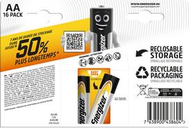 cr2032 elementai - Energizer battery Alkaline Power AA CHP16 | 7638900438604 - 2 nuotrauka