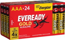 elementai lr03 - Energizer battery Eveready Gold AAA DP24 | 7638900462609 - 2 nuotrauka