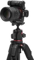 trikojis fotoaparatui - Manfrotto tripod set MK055XPRO3-Q6T AS alu Ball Head Kit - 2 nuotrauka