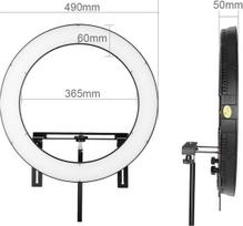 ring light - Falcon Eyes LED Ring Lamp Dimmable DVR-512DVC on 230V - 3 nuotrauka
