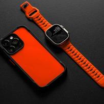 samsung galaxy watch ultra deklas - Tech-Protect watch strap IconBand Line Apple Watch 38/40/41mm, orange | 9490713936900 - 2 nuotrauka