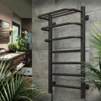 Elektrinis rankšluosčių džiovintuvas Navin Fortis, juodas (Black), 480 x 800 mm