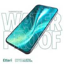 ekranas iphone 12 pro - TelForceOne GSM186876 Telforceone Etteri apsauginis stiklas 9D Apple iPhone 12 / 12 Pro 6,1" - 6 nuotrauka