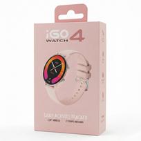 moterisko laikrodziai - Forever iGo Watch 4 JW-600  išmanusis laikrodis Pudros Rožinė (Powder Pink) - 2 nuotrauka
