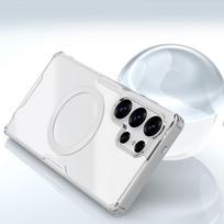 telefonas galaxy s25 ultra - Nillkin Nature TPU Pro Magnetinis Dėklas su MagSafe Samsung Galaxy S25 Ultra - Balta (White) - 6 nuotrauka