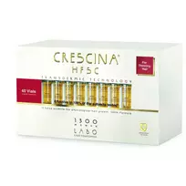 Labo Crescina Transdermic HFSC 1300 ampulių gydomasis serumas galvos odai moterims 40 vnt. 3.5 ml